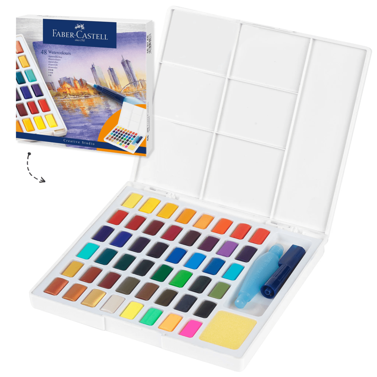 WATERCOLOUR PAN SETS