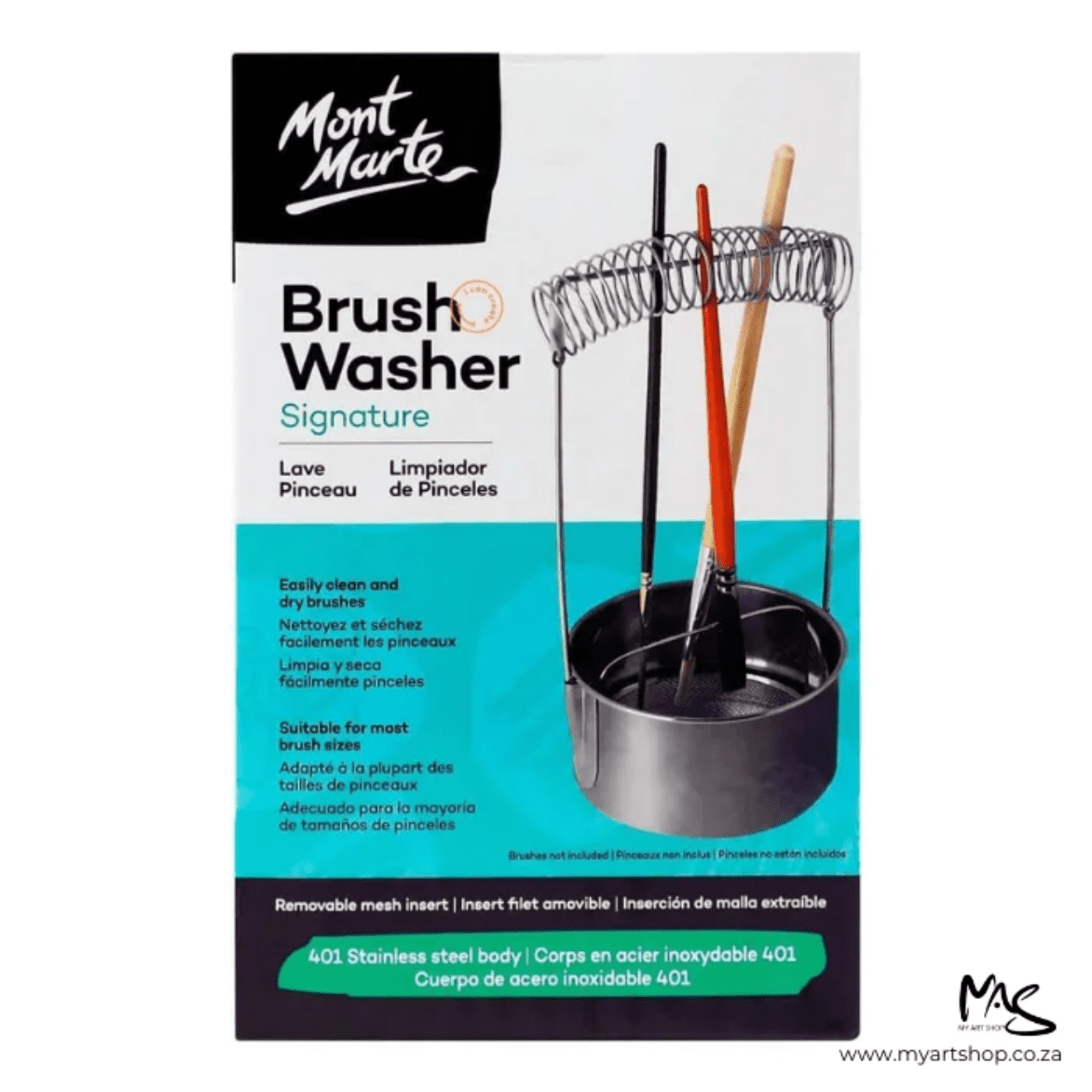 STAINLESS BRUSH WASHER