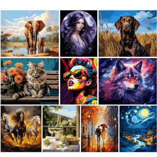 PAINT BY NUMBERS