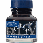 WINSOR & NEWTON CALLIGRAPHY INK BLUE BLACK
