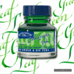 WINSOR & NEWTON CALLIGRAPHY INK LEAF GREEN