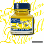 WINSOR & NEWTON CALLIGRAPHY INK LEMON YELLOW