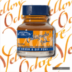 WINSOR & NEWTON CALLIGRAPHY INK YELLOW OCHRE